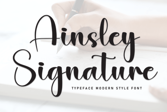 Ainsley Signature: The Elegant Script Font That Upgraded My Brand