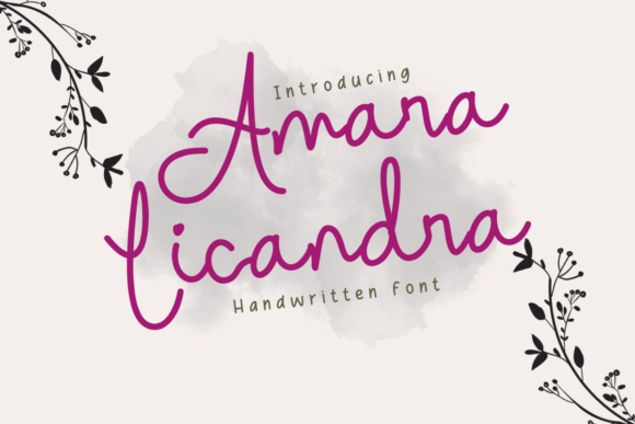 Amara Licandra: A Handwritten Font That Cuts Through the Scroll