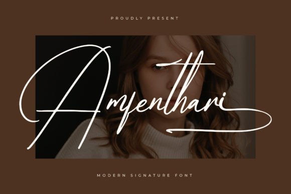 Amfenthari: A Luxury Script Font That Elevates Handmade Design