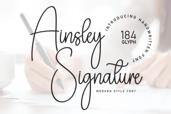 Ashley Signature: A Modern Script Font for Digital Branding
