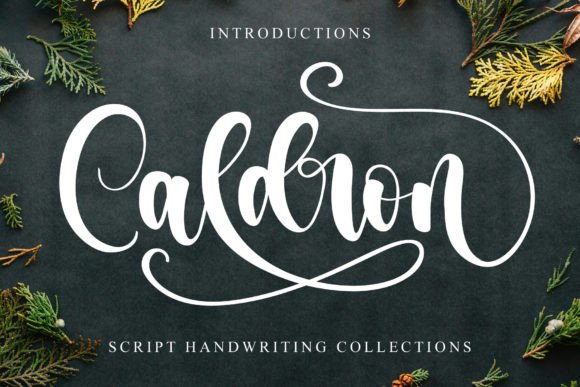 Caldron: A Handwritten Font That Feels Like Home