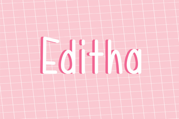 Editha: A Friendly Handwritten Font for Warm Brand Identities