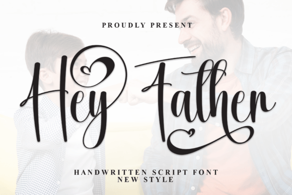 Hey Father: A Handwritten Font That Feels Like a Real Conversation