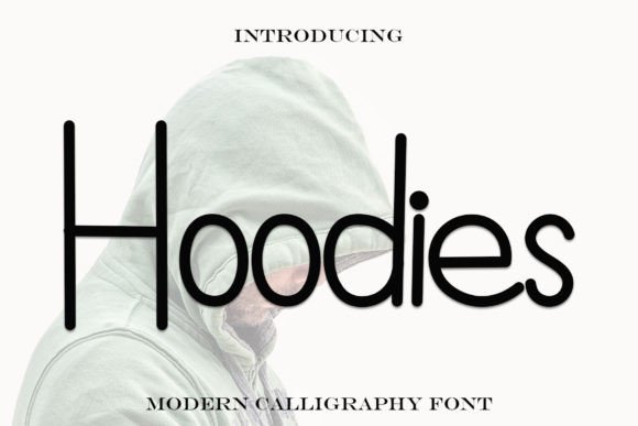 Hoodies Font: A Handwritten Touch for Your Handmade Goods