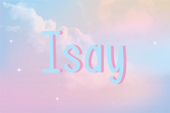 Isay: A Friendly Handwritten Font for Makers