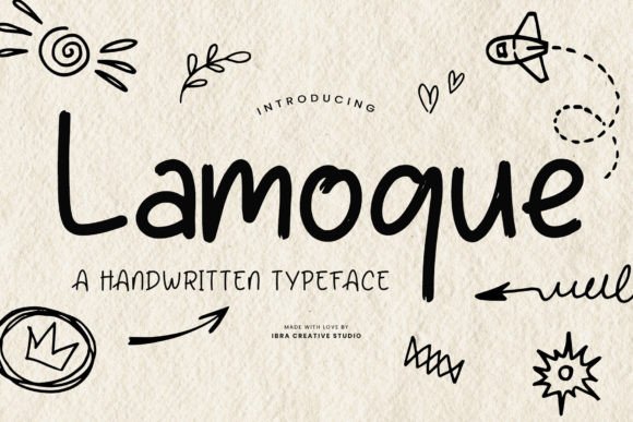 Lamoque: A Warm Handwritten Typeface for Digital Branding