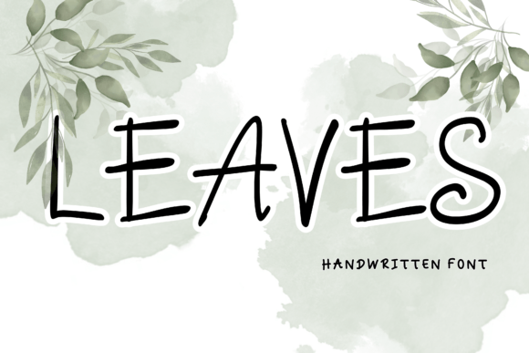 Leaves Handwritten Font for Warm, Authentic Branding