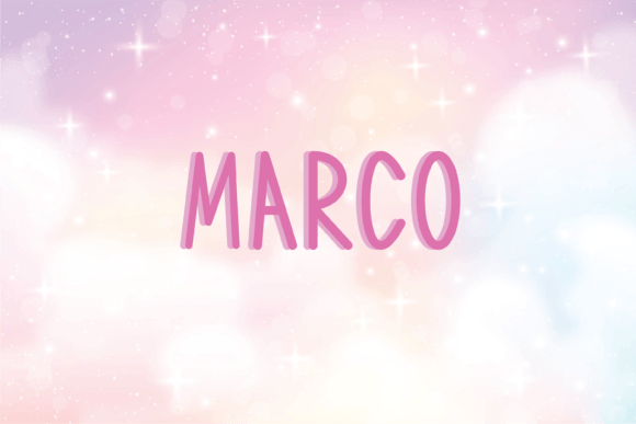 Marco: A Handwritten Font That Feels Like a Warm Hello