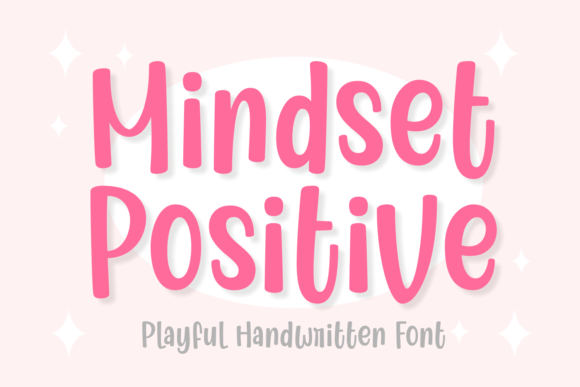 Mindset Positive: A Joyful Handwritten Font for Editorial Design