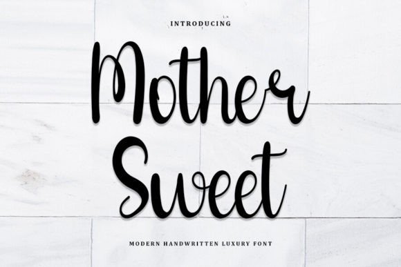 Mother Sweet: A Premium Script Font for Scroll-Stopping Brand Content