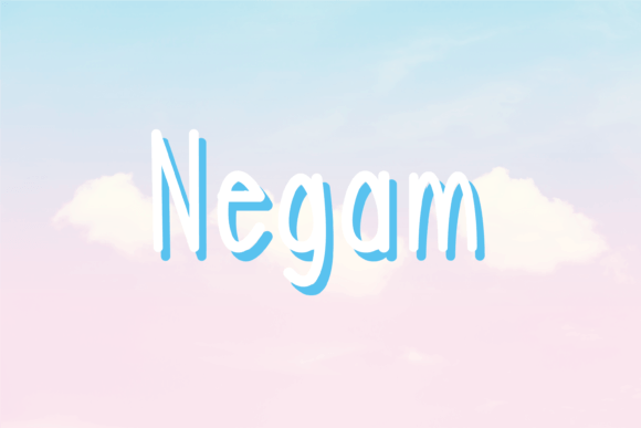 Negam: A Friendly Handwritten Font for Warm, Human Branding