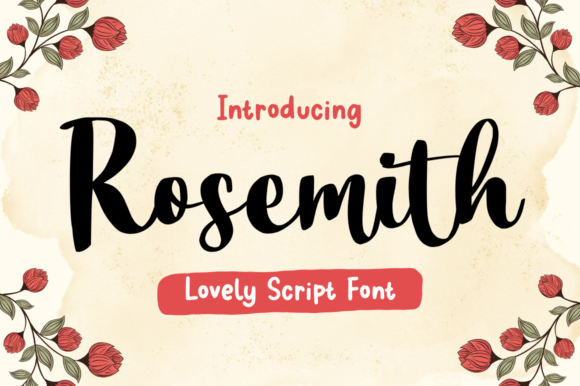 Rosemith: A Handwritten Font That Feels Human on the Web